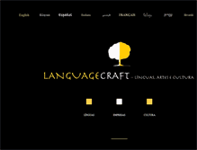 Tablet Screenshot of languagecraft.pt